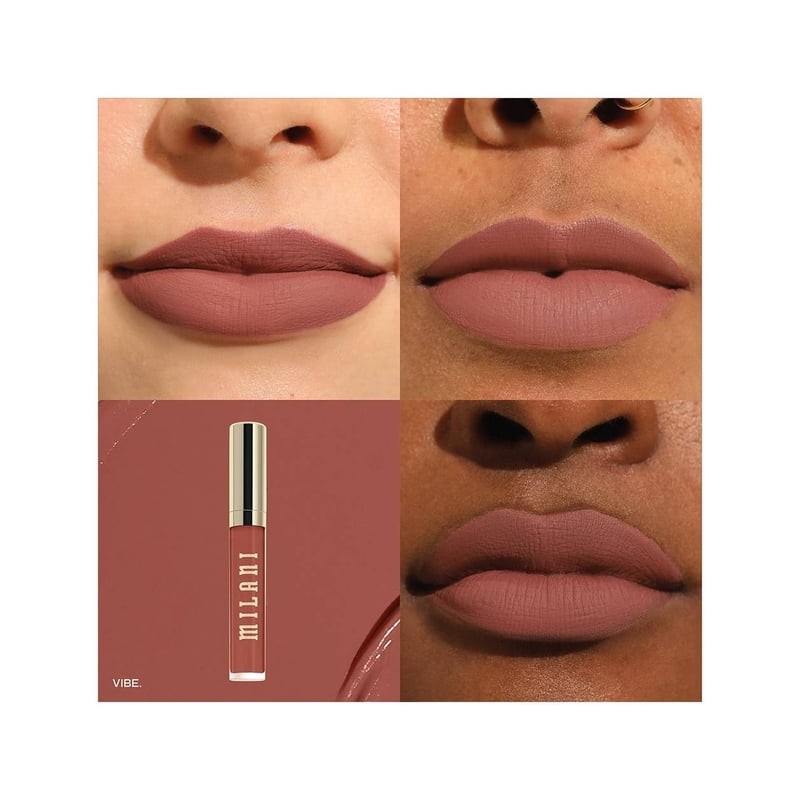 Labial líquido Milani stay put longwear lip vibe de 3.2