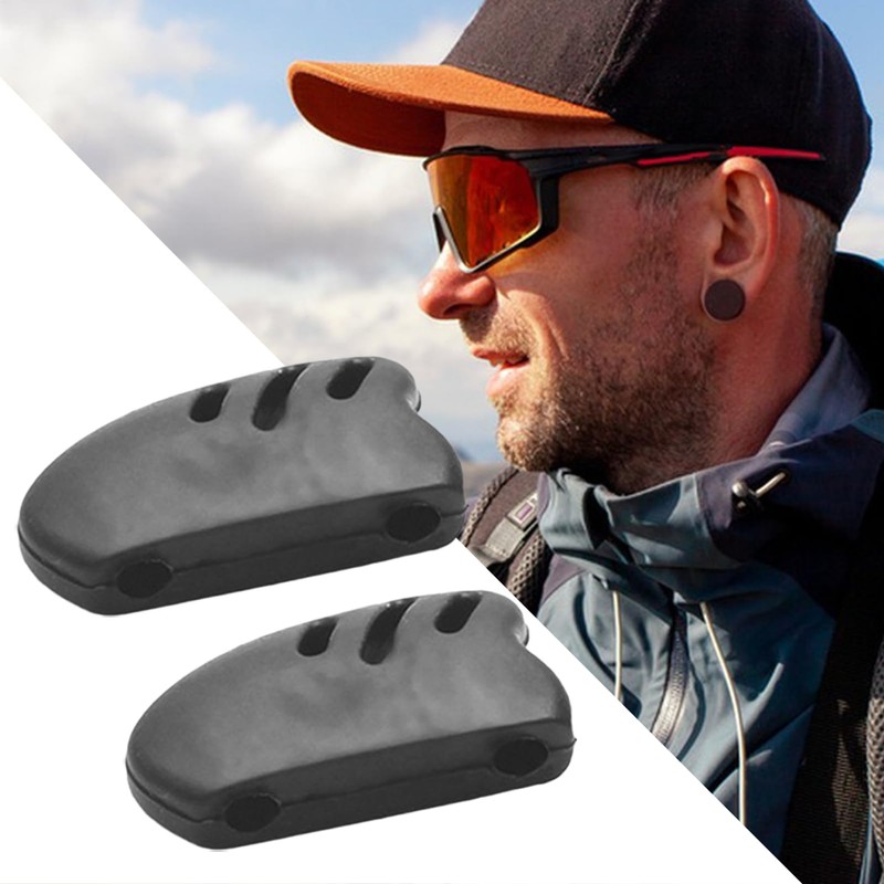 Eyeglass Pads for Nose,Cycling Sunglasses Nose Grip - Rubber Cushion,