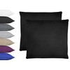 NatureMark Pack of 2 Microfibre Cushion Covers 100% Polyester Cushion