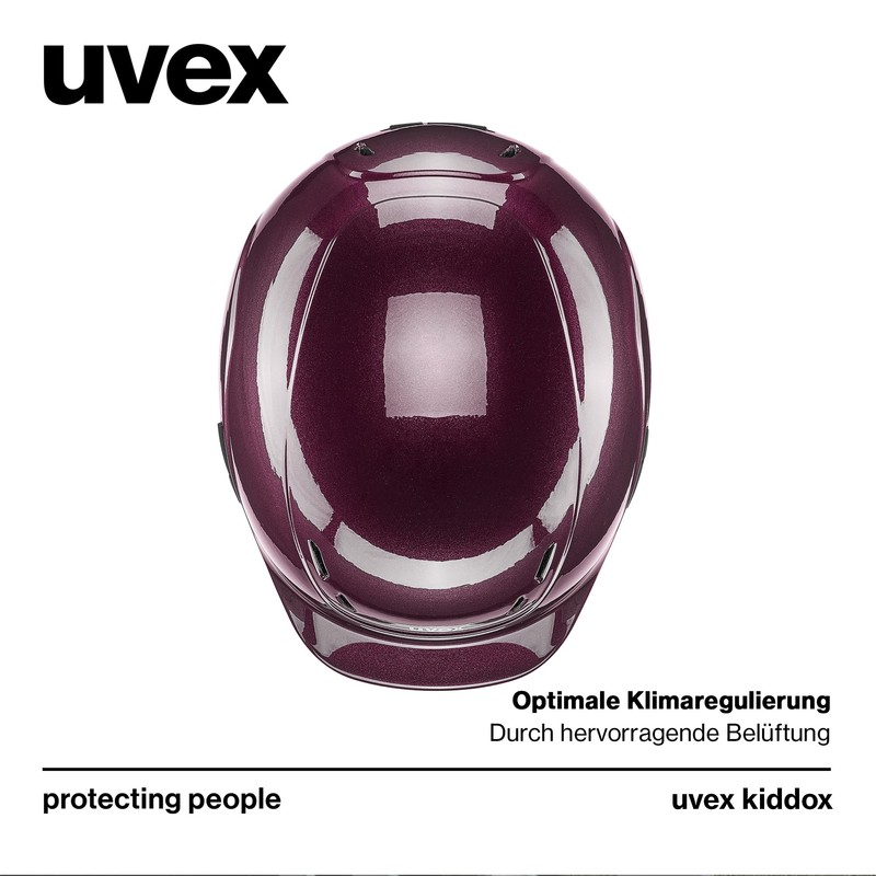 uvex Kidoxx Kids Lightweight Riding Helmet Individual Adjustment Optimal Ventilation