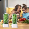 SUQ 2PCS Herb Saver for Refrigerator, 27 * 13 CM,