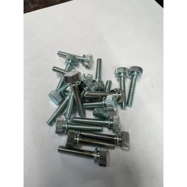 Sperry Automatics Co Knurled Thumb Screw Plated Steel 10-32 Thread 1 inch  - 20 Pieces 7111-10S-12