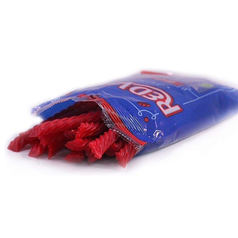 Red Vines Jumbo Licorice, Original Red Flavor, 8oz Bags (12