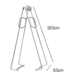 Stainless Steel Kitchen Tongs Gripper Multifunction Hot Dish Lifter Foldable Bowl Clip Kitchen Tools Cooking Tongs Ideal to Hold Dishes, Bowls, Pans and More