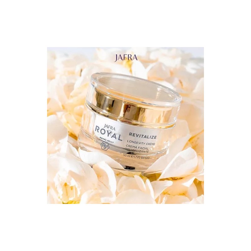 Jafra Crema facial revitalizante Royal Revitalize, 50 ml, hora de