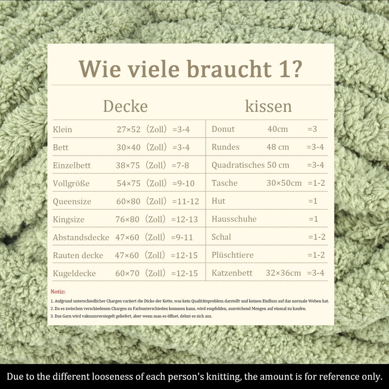 226 g Thick Yarn for Hand Knitting, Diameter 2 cm