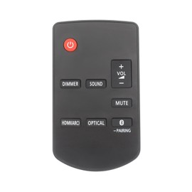 SG Store Soundbar Sound System Remote Control N2QAYC000123 Compatible with Panasonic Compact Sound Bar SC-HTB200 SC-HTB208 SC-HTB208EB-K