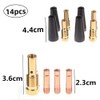 14 Pcs Flux Core Gasless Nozzle Tips Kit, 0.9mm Heat