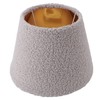 Table Lamp Shade Plush Cloth Tapered Simple Exquisite Lampshade for