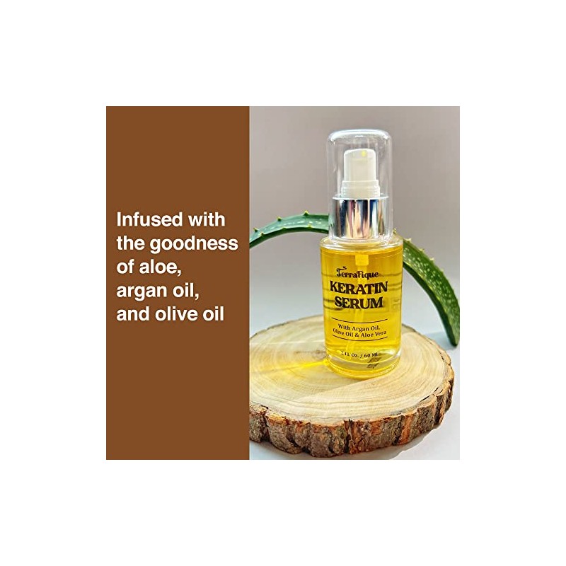 Acondicionador Sin Enjuague Anti-Frizz Con Queratina Y Sérum Alisador Con