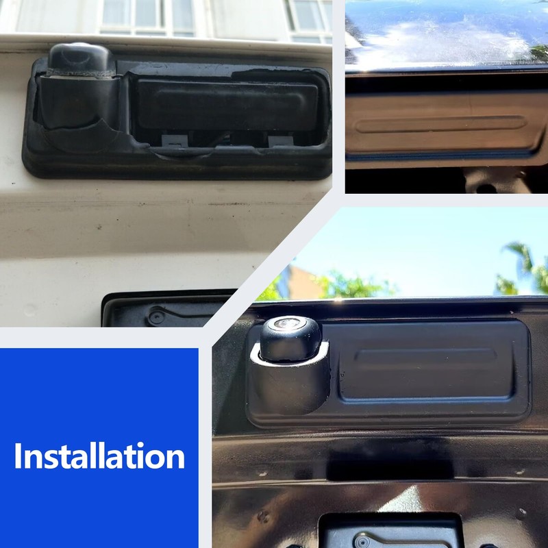 Rear Switch Trunk Release Lid Lock Handle Button Compatible with