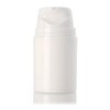Travel 50 mL Lotion Dispenser, White Plastic Airless Pumps for