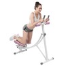 Ab Machine Home Gym, Foldable Core Abdominal Exercise Machine, Women