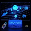 Optical Illusion 3D Planet Star Night Light 16 Colours Different