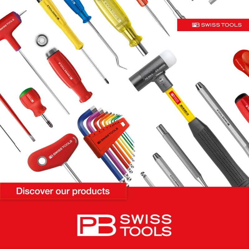PB Swiss Tools BitBlock with 10 Bits Inch Inner Hex