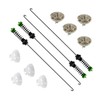 Suspension Rod Kit Replacement For Whirlpool WTW5000DW0 WTW5000DW3 WTW5005KW0 WTW5000DW1