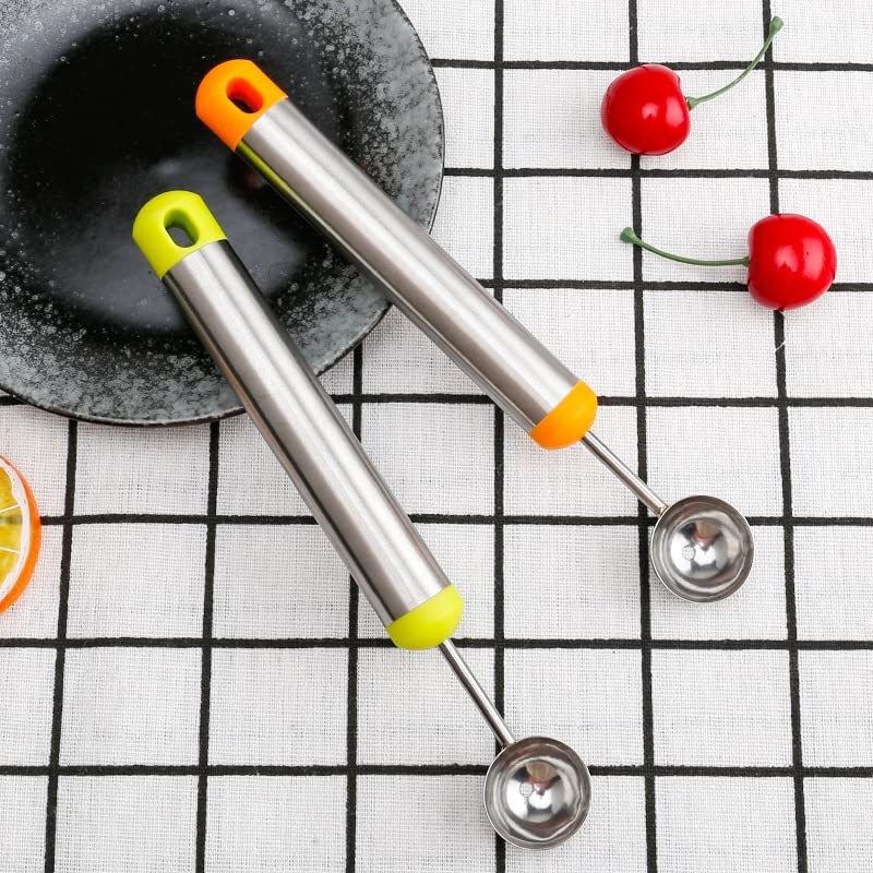 Fruit Spoon, Carving Tool, Hollower, Fruit Decorator, Multi-functional, Stainless Steel,