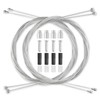 4Pcs Universal Bike Brake Cable Set, Standard Bicycle Brake Cable,