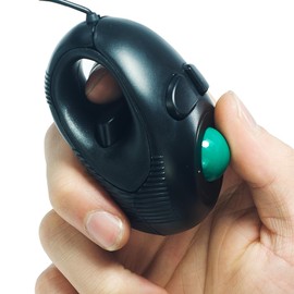 YUMQUA Y-01 Generic de mano 4D ratón Mini Trackball Usb/para usuarios diestros y zurdos gran para portátil amantes