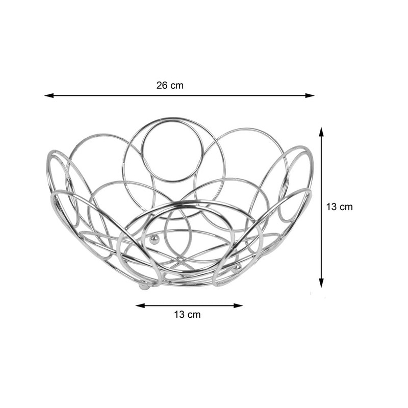 BeBuy24 Fruit Basket Fruit Bowl Bread Basket Fruit Bowl 26
