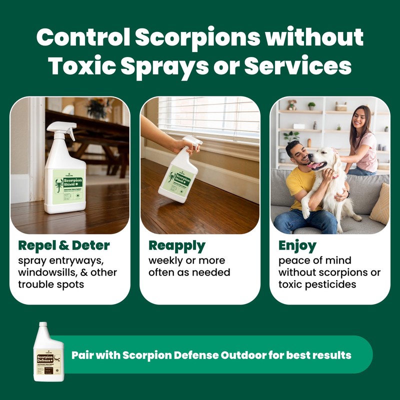 Cedarcide Scorpion Shield (Gallon) Indoor Cedar Oil Pest Control Spray