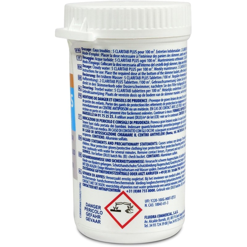 Astral Pool Claritab 5 x 20 g Tablets - Highly