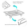 Stainless Steel Wire Bar Soap Dish, Draining Sponge Holder, Countertop