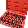 12-Pieces Magnetic Nut Driver Bit Set - 1/4 Inch Hex