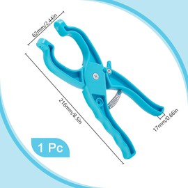 HOBBIESAY 1Pc Safety Eye Tool Blue Crochet Tools for Attaching Quick Doll Making Supplies Eye Snapper Crochet Tool for Amigurumi Stuffed Animal Eyes Making Supplies Tools