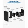JOYTUTUS Cubby Phone Mount Cubby Storage Compatible with Ford Maverick
