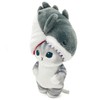 Sun Arrow mofusand Potetama Plush Toy Chewing Shark Nyan Gray
