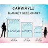 Carwayii Just A Girl Who Loves Softball Blanket Soft Throw