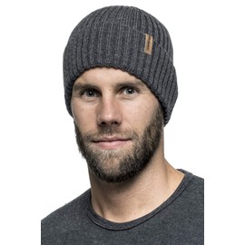 Woolpower Beanie Rib 400, gray