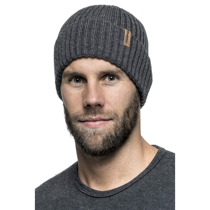 Woolpower Beanie Rib 400, gray
