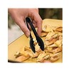 96 6" Black Salad Tongs Kitchen Tongs Sugar Tongs Bbq