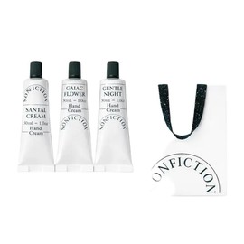 Gift bag Non-Fiction Hand Cream Mini Trio Santal Gentle Night Gaiac Flower Cream Set 3 signature scents, 1 set / 기프트백 논픽션 핸드크림 미니 트리오 상탈 젠틀나잇 가이악 플라워 크림 세트 시그니처3가지 향, 1세트