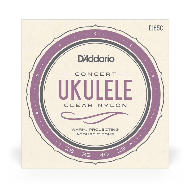 D'Addario EJ65 Pro-Arté Custom Extruded Nylon Ukulele Strings