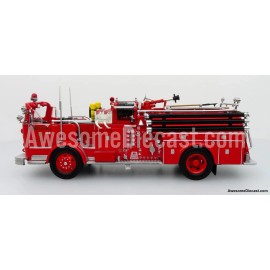 Iconic Replicas 1965 Crown FireCoach: LACoFD Engine 51 - 1:50 Diecast Fire Truck Model by Iconic