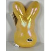 Dan Dee Peeps Yellow Plush Bunny Rabbit 8 Inch Metallic