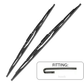 Fits Ford Fiesta 1995-2002 Alca Germany Special Front Windscreen Wiper Blades AS1919H