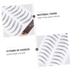 Baluue 6sheets Eyebrow Stickers Imitation False Eyebrows for Natural Look