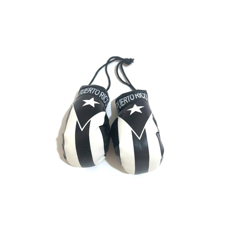Set of Puerto Rico Black & White Window Hanging Car