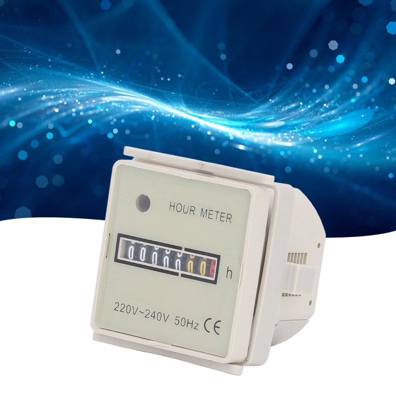 BERM Hour Meter Industrial Timer High Accuracy Electric Time Counter