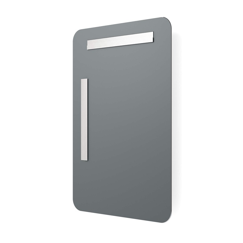 Better Bevel 24" x 36" Frameless Rounded Corner Rectangle Mirror