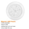 sourcing map Round Air Vent 5 Inch Adjustable Pattern Screen