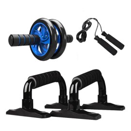 Equipo Para Hacer Ejercicio En Casa, Fuerza Muscular Y Fitne Black/blue