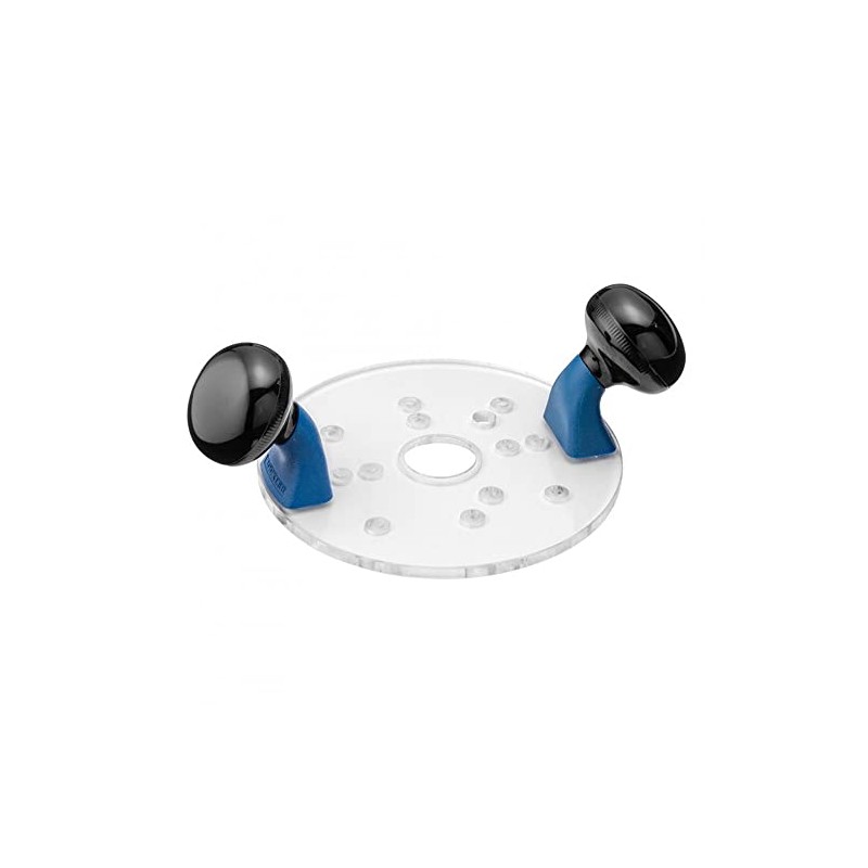 Rockler Compact Router Sub-Base with Handles - Router Base Plate