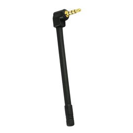 ieron Mini FM Antenna with 3.5mm Connector, 3.5mm Jack FM Radio TV Telescopic Antenna, Bluetooth Stereo Receiver, HD Radio Tuner