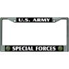 U.S. Army Special Forces Chrome License Plate Frame