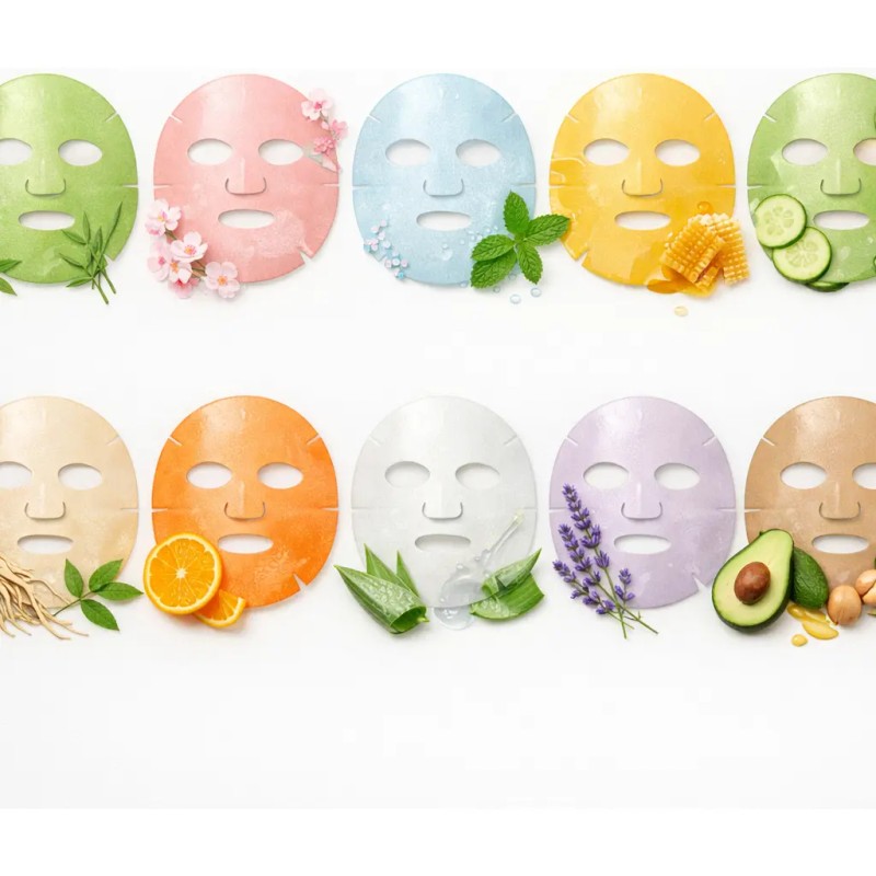 Pack 20 Mascarillas Faciales Coreanas Hidratantes Skinova